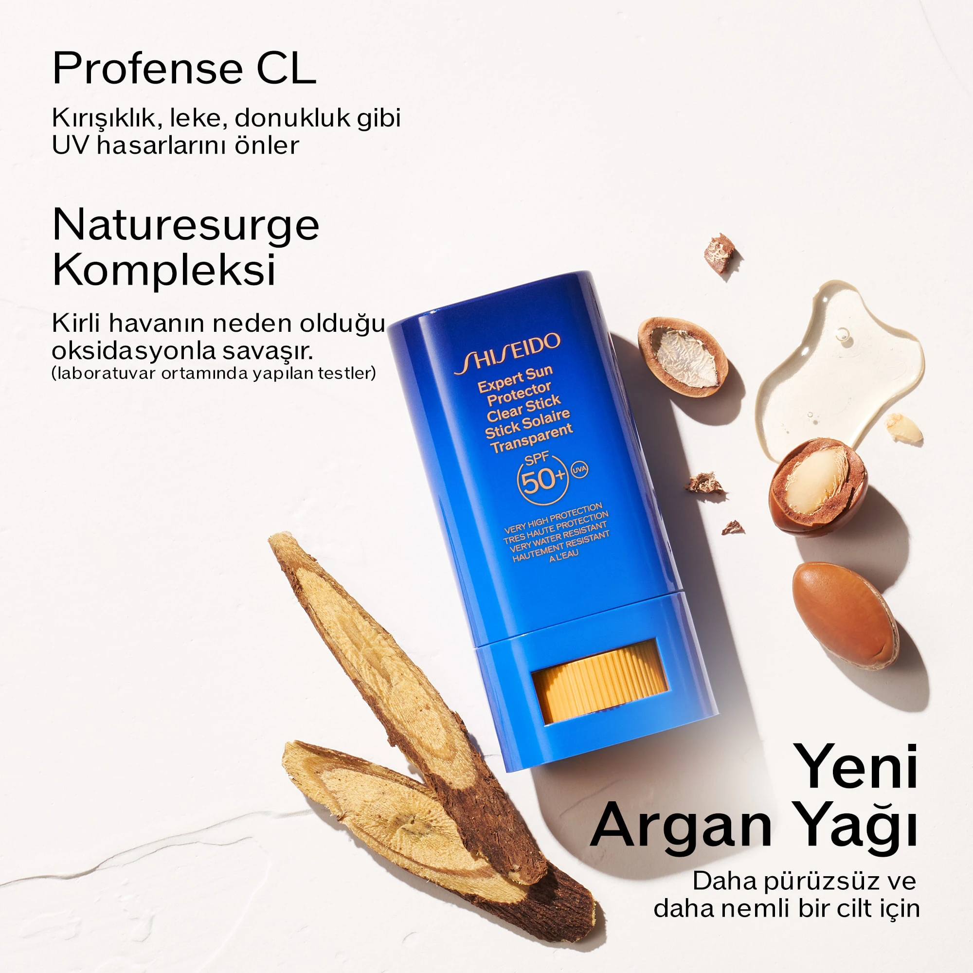 Shiseido Expert Sun Protector Clear Stick SPF50+ Güneş Kremi 5