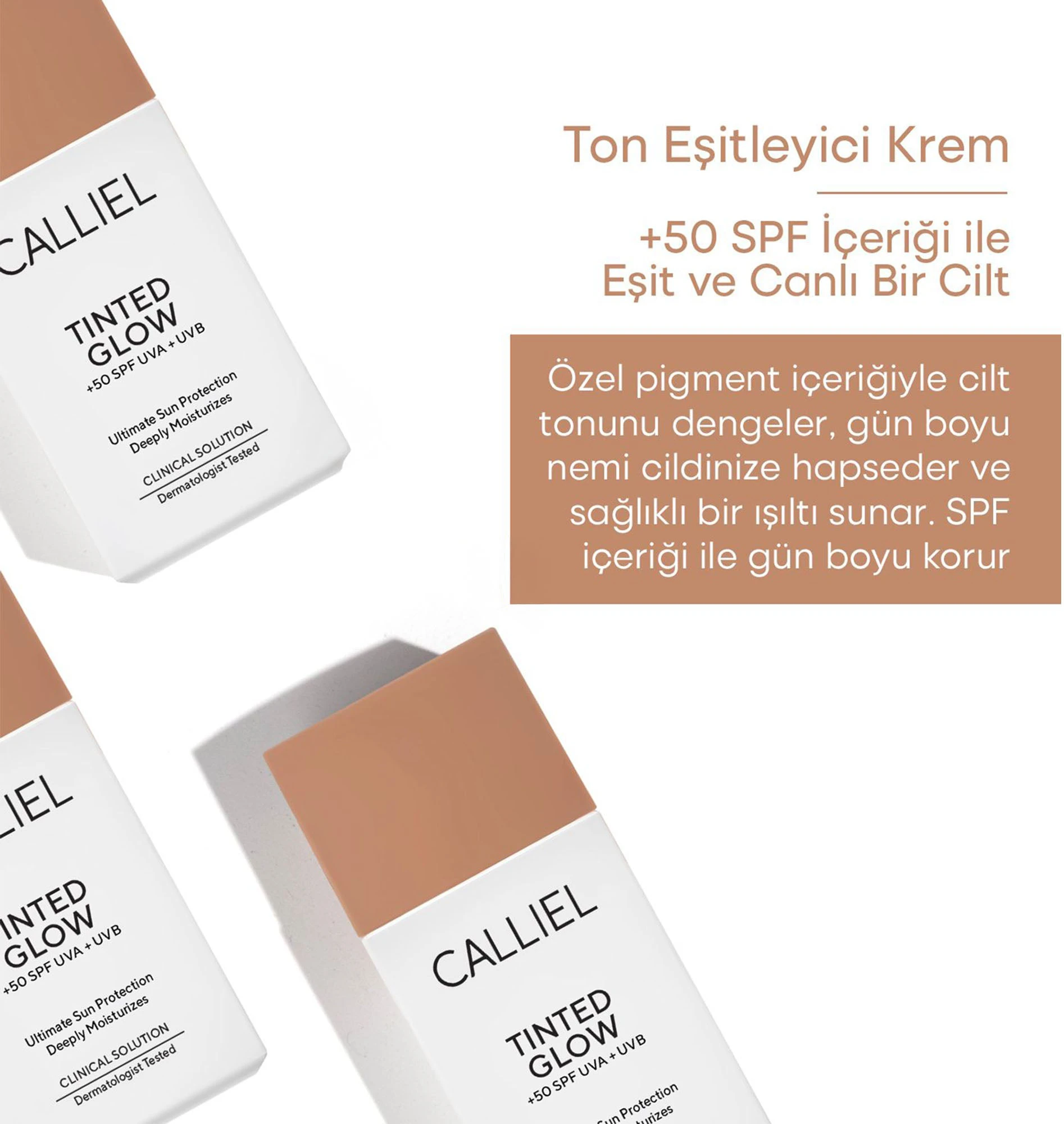 Günlük Renkli Likit Güneş Kremi Hafif Yapı Ton Eşitleyen +SPF 50 – 02 - 50 ml 3