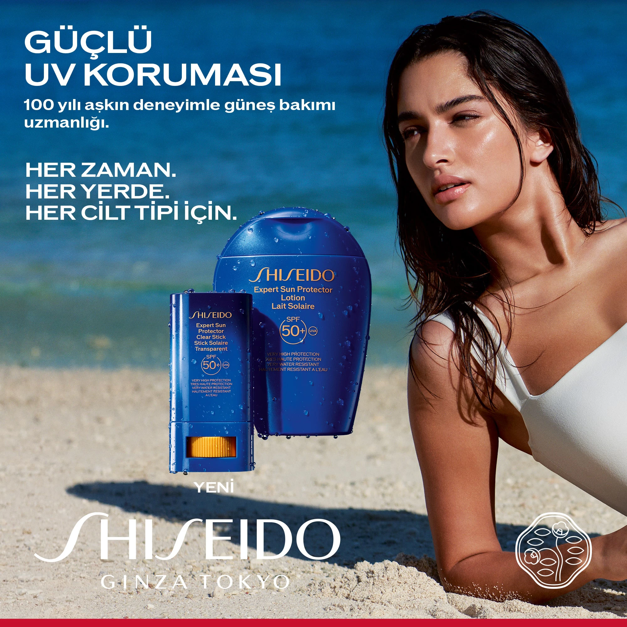 Shiseido Expert Sun Protector Clear Stick SPF50+ Güneş Kremi 8