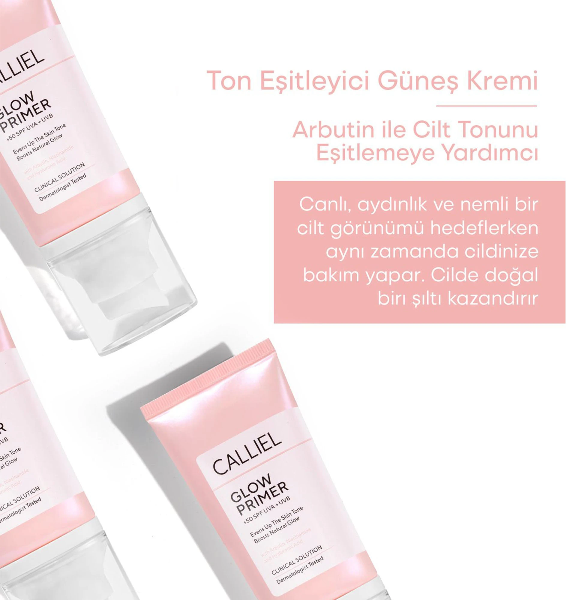 Ton Eşitleyici Aydınlık Verici Yoğun Nemlendirici +50 SPF Güneş Kremi 3