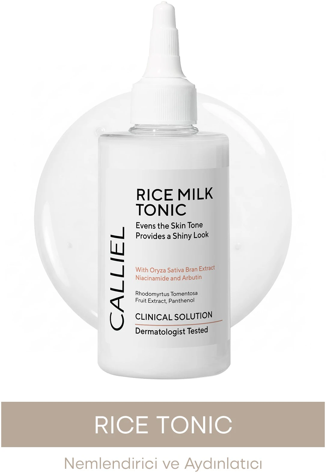 Aydınlatıcı Leke Karşıtı Cilt Tonu Eşitleyici ve Parlatıcı Rice Tonik 200 Ml