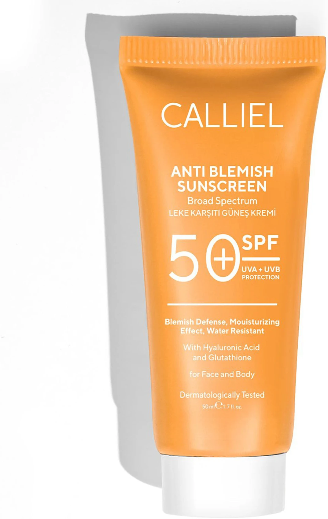 Leke Karşıtı Tüm Ciltler İçin Yüksek Korumalı 50 SPF Güneş Kremi Glutatyon Etkili 50 ML 2
